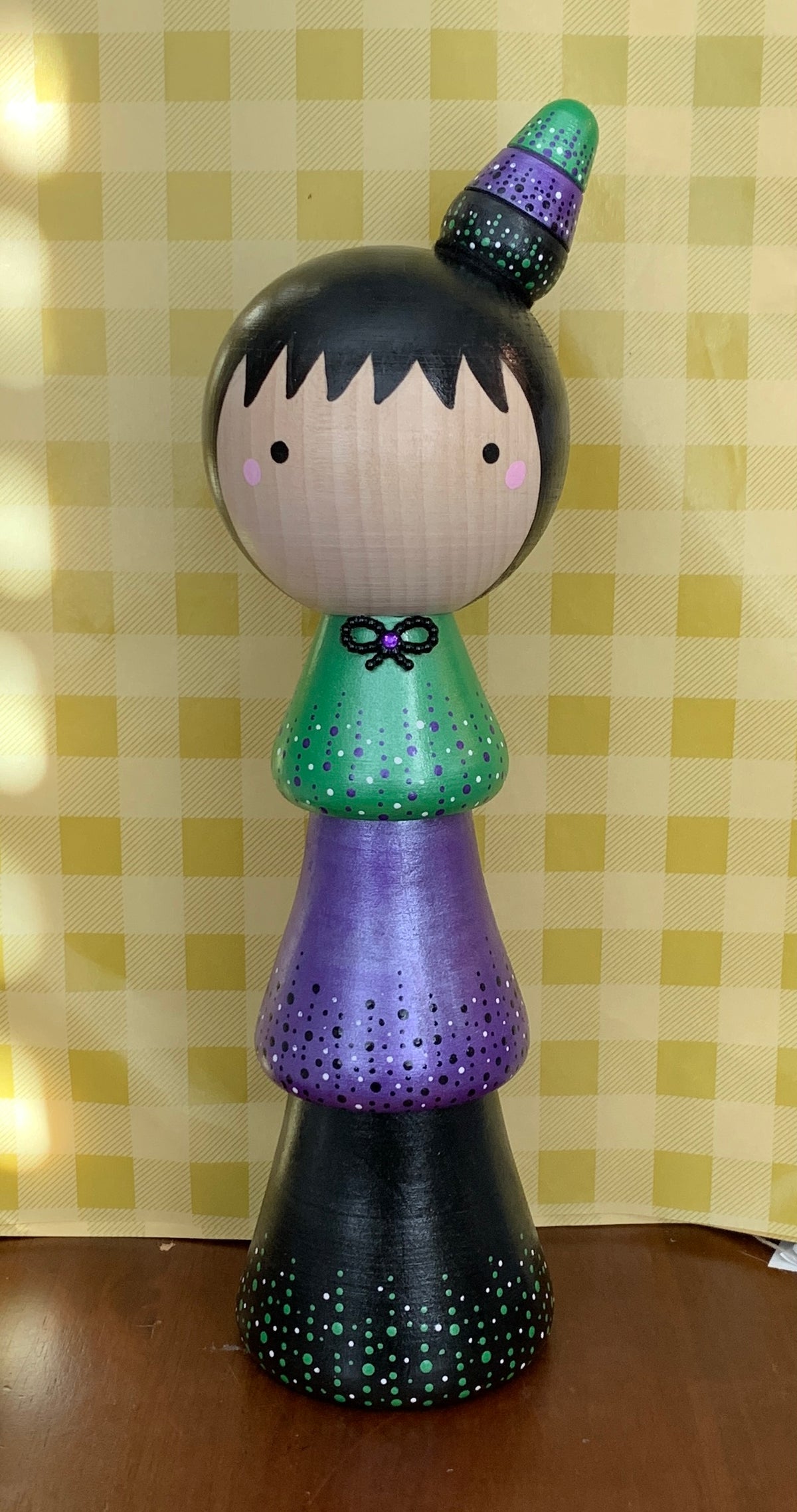 Large Kokeshi Tree Doll