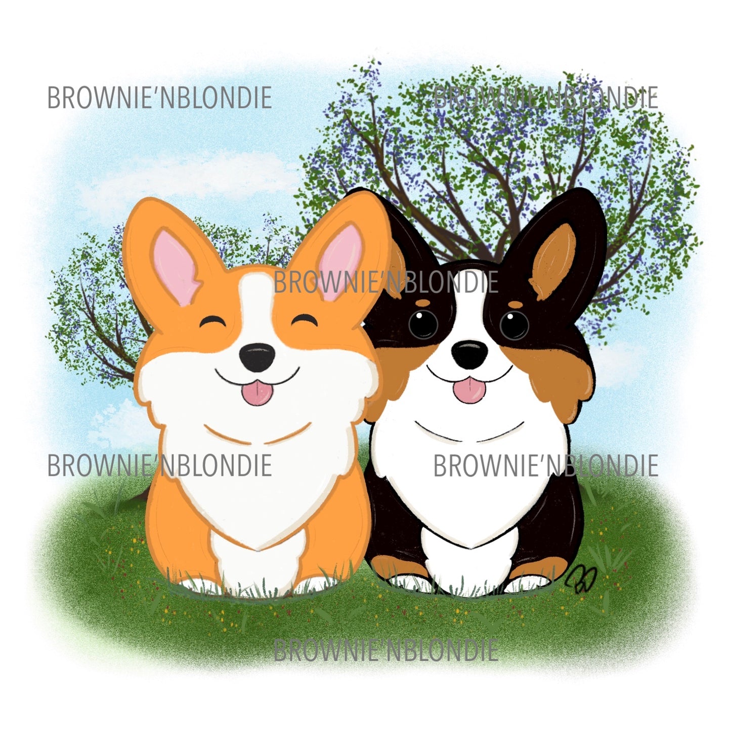 Corgis Buddies