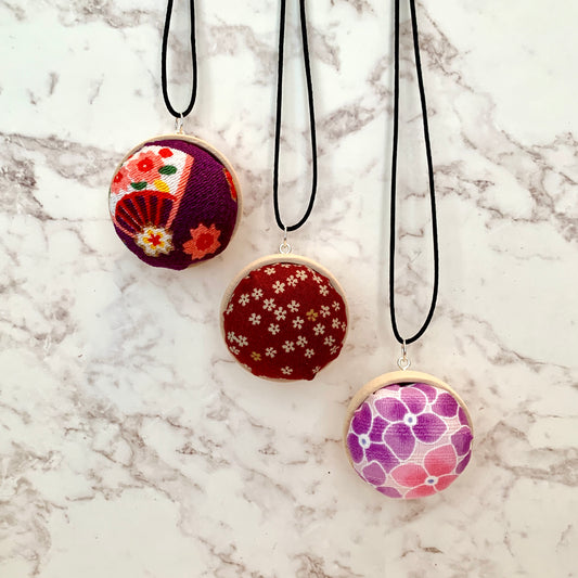 Pin Cushion Necklaces