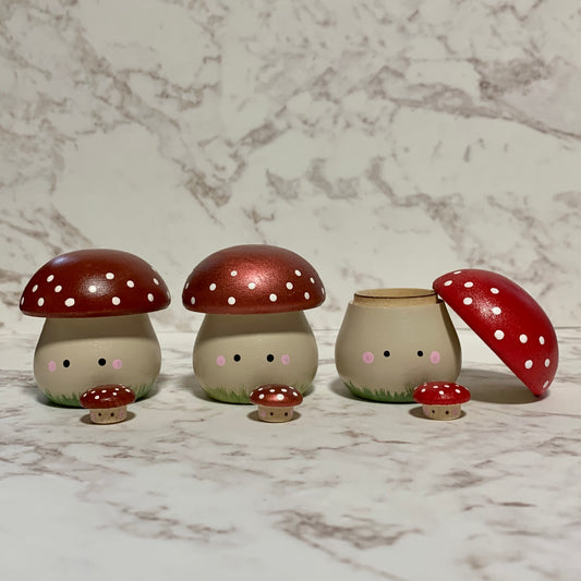 Mushroom Trinket Boxes