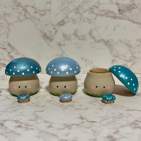 Mushroom Trinket Boxes