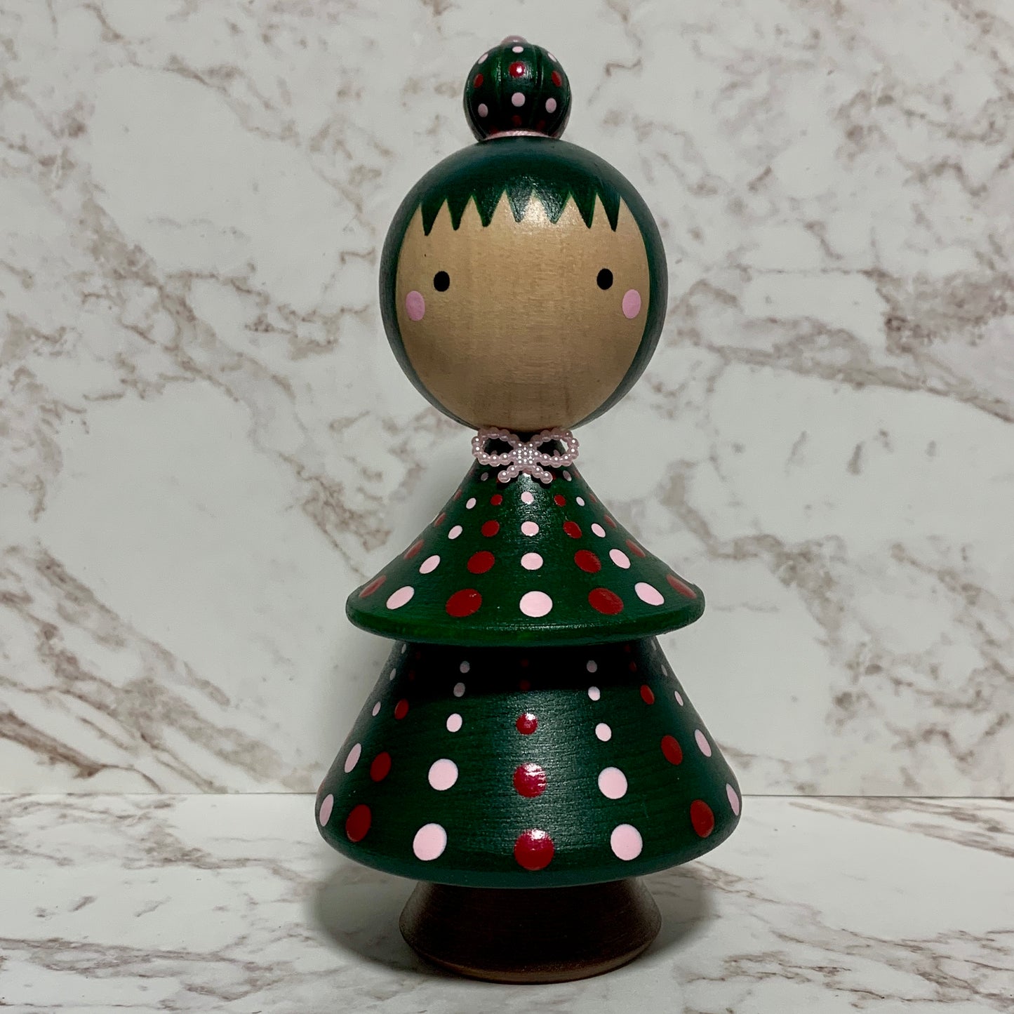 Small Kokeshi Tree Doll