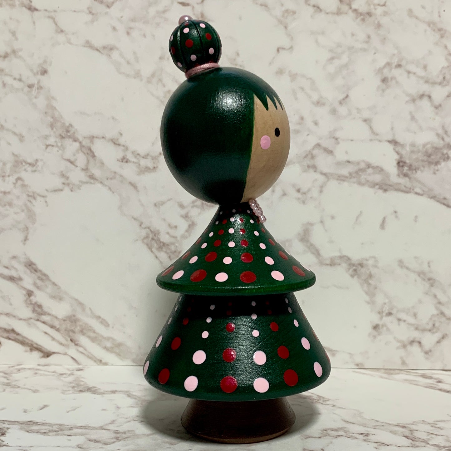 Small Kokeshi Tree Doll