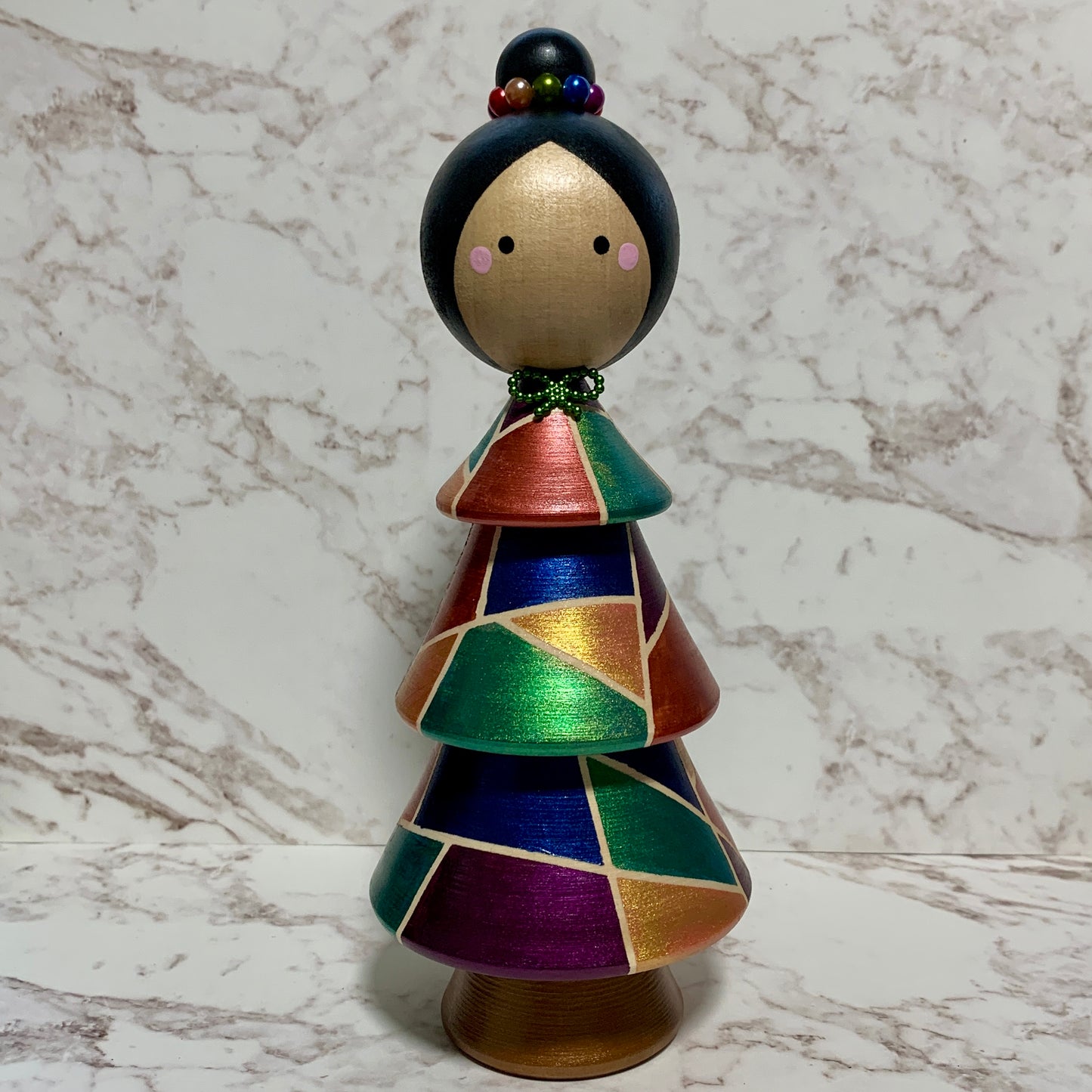 Large Kokeshi Tree Doll