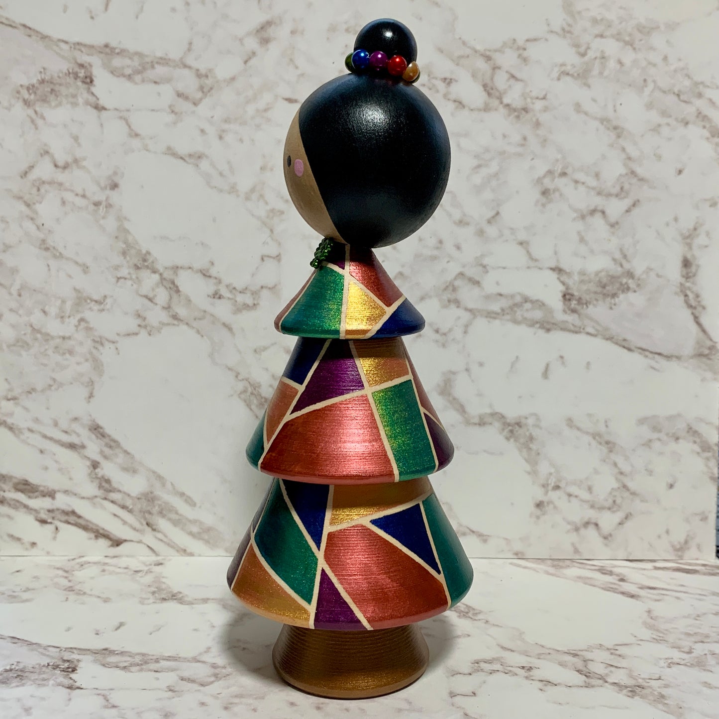 Large Kokeshi Tree Doll