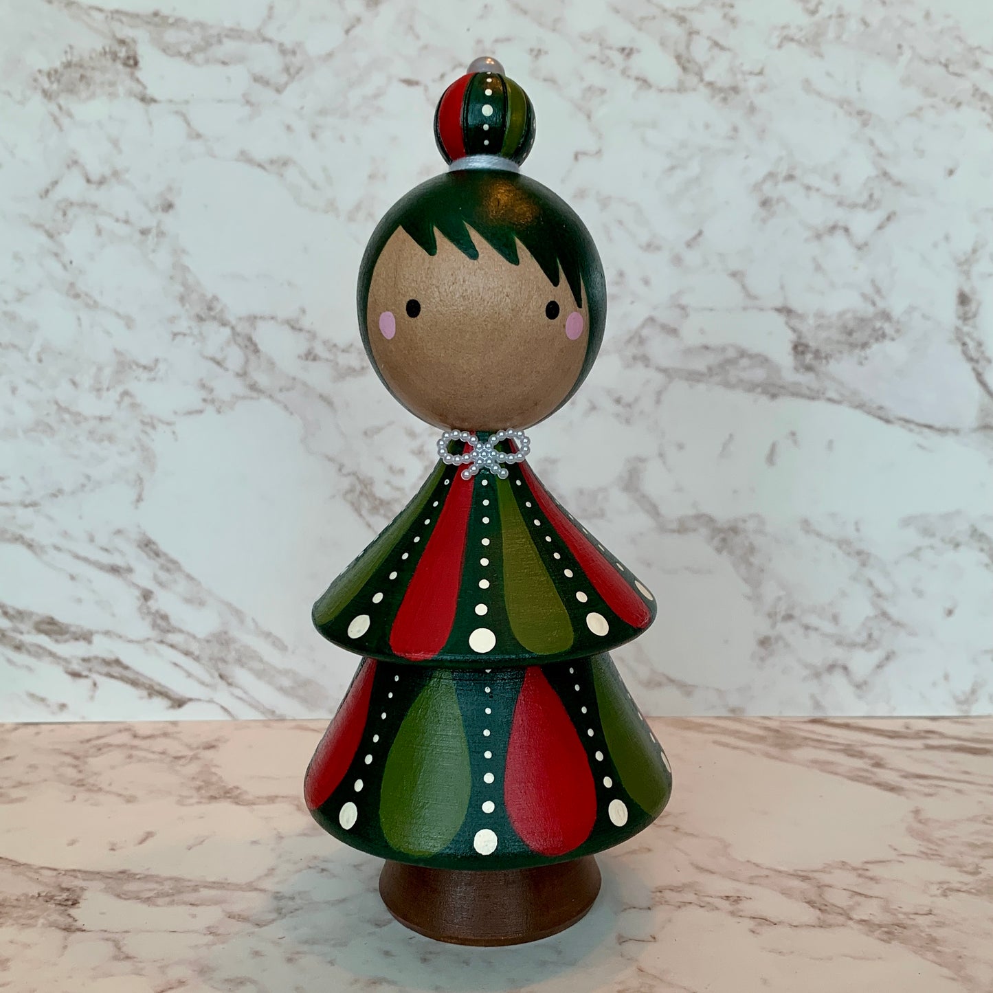 Small Kokeshi Tree Doll