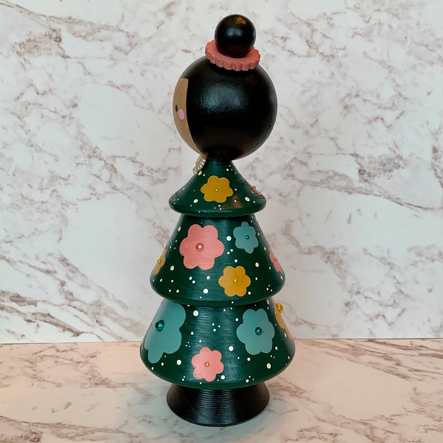 Large Kokeshi Tree Doll