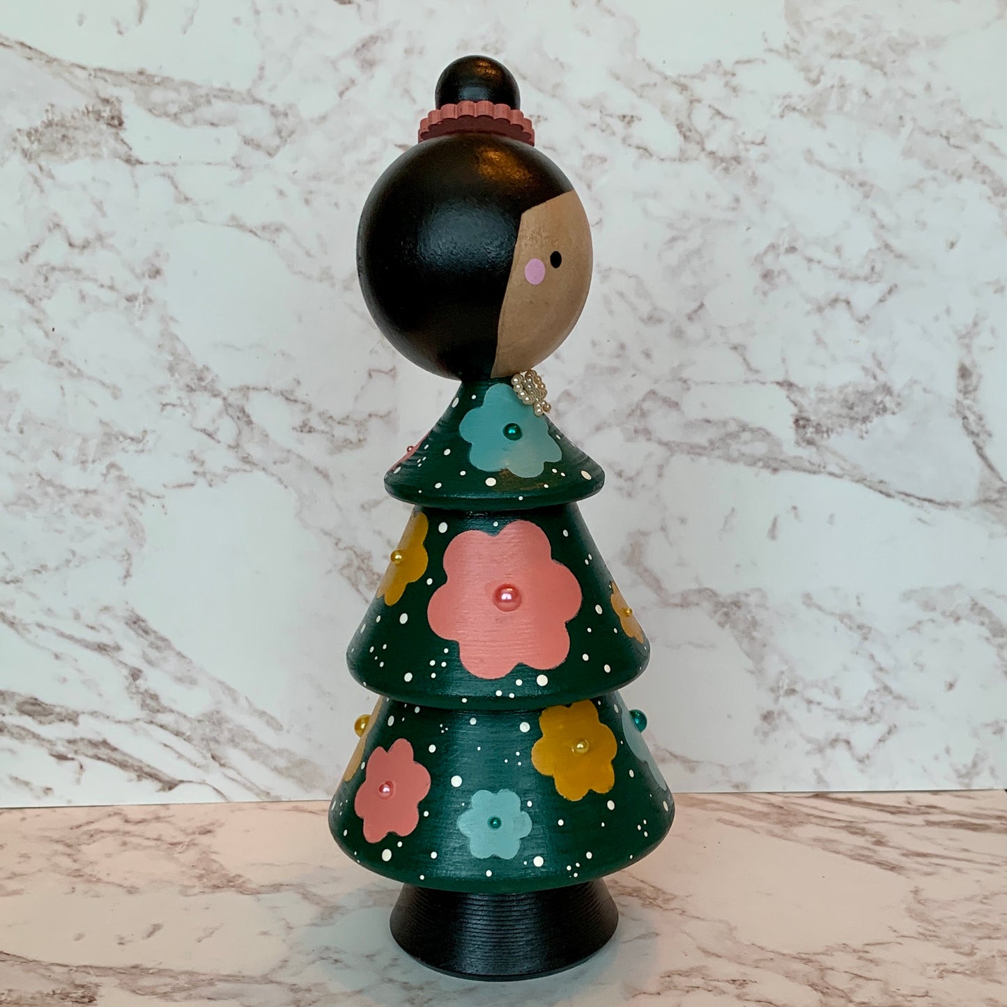 Large Kokeshi Tree Doll