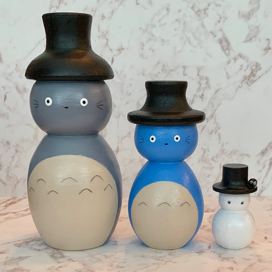 Totoros with Top Hats