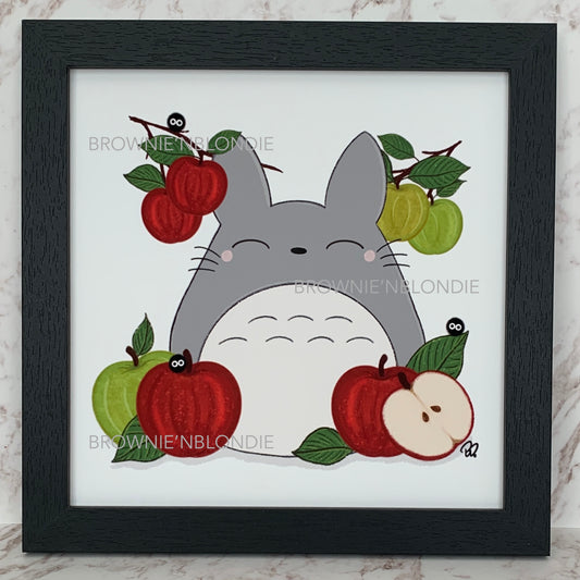 Framed Art Print - With Apples