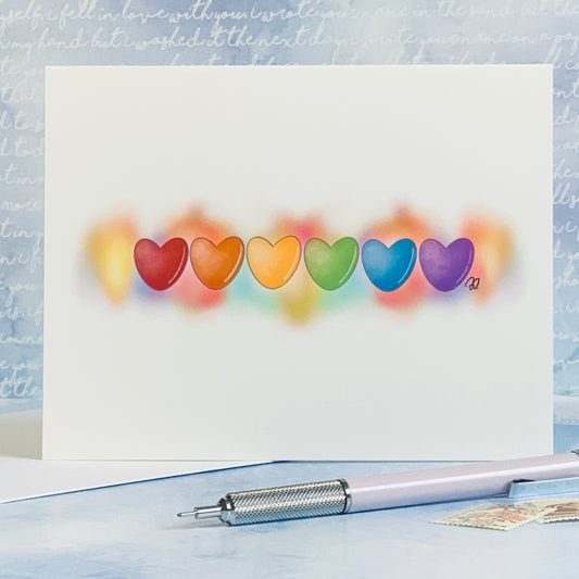 Rainbow Hearts