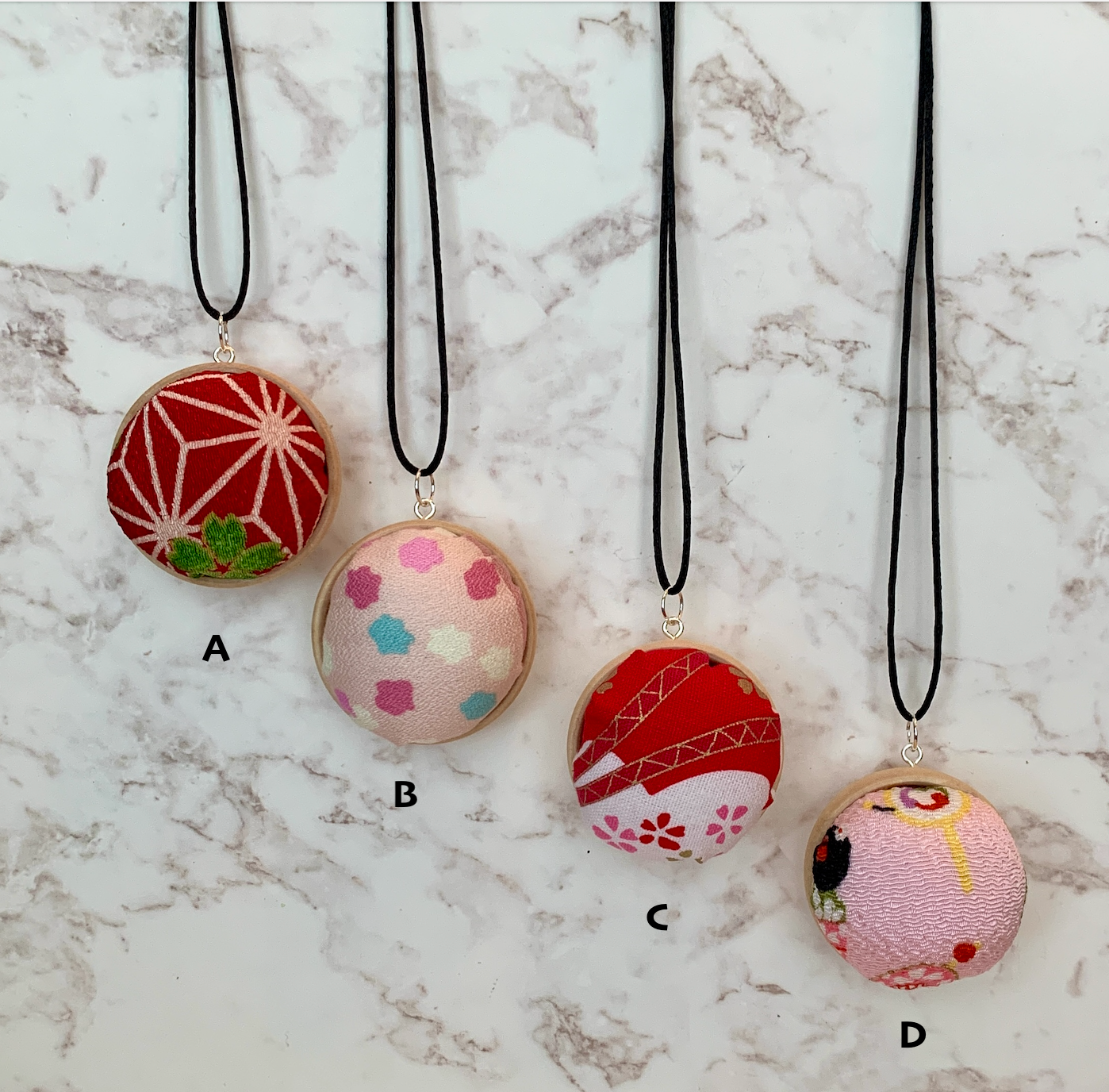 Pin Cushion Necklaces