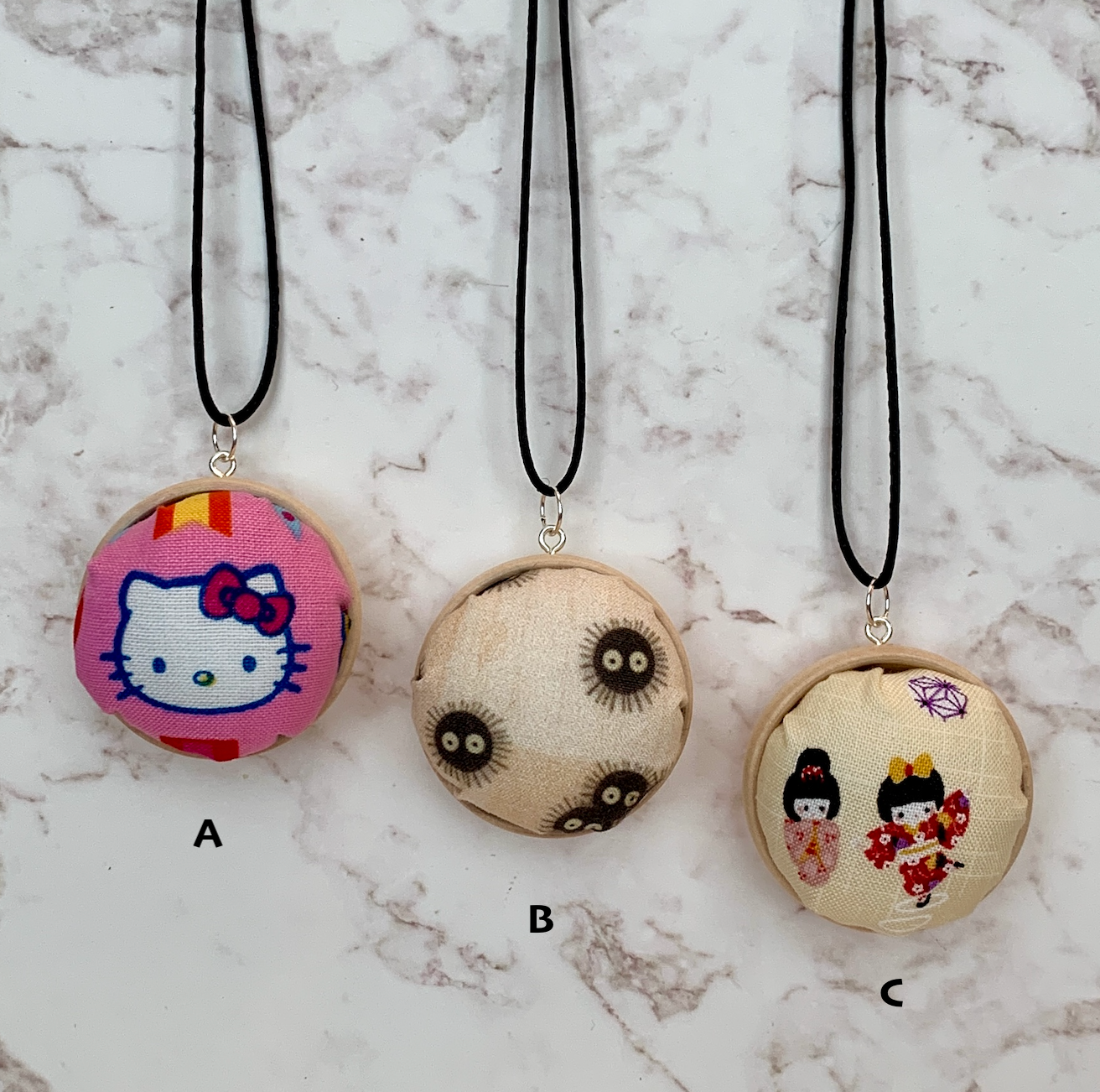 Pin Cushion Necklaces