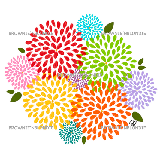 Chrysanthemum (Rainbow)