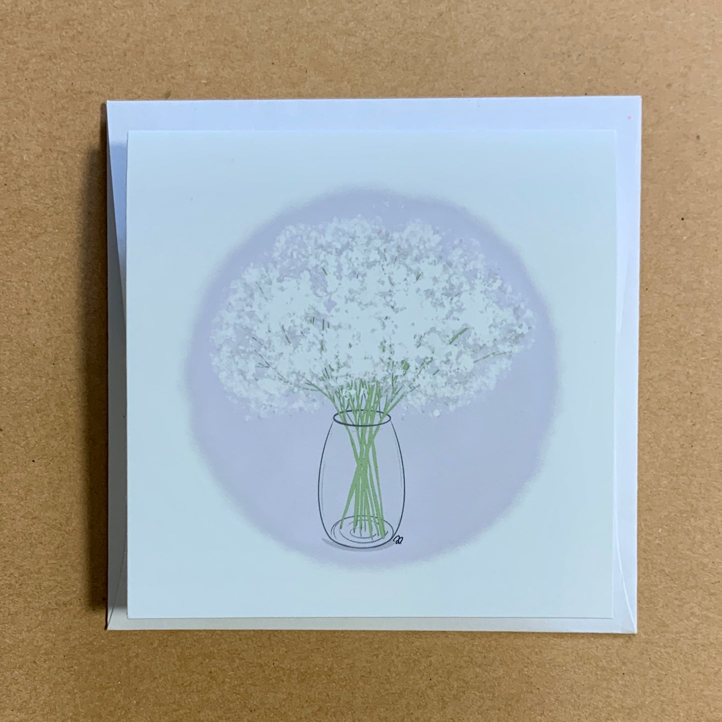 Baby's Breath Note Card