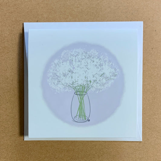 Baby's Breath Note Card