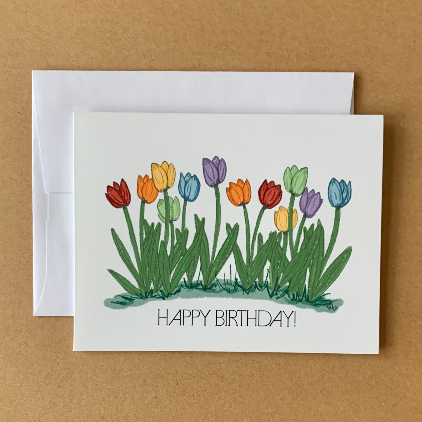 Birthday Tulips